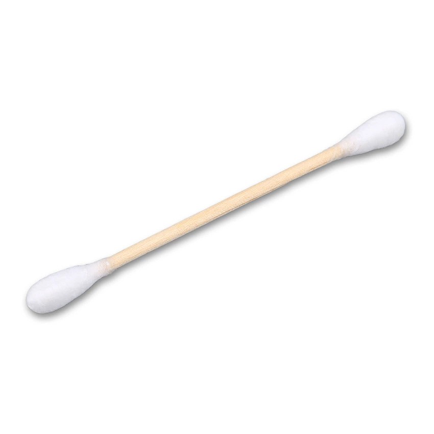 Bamboo Cotton Swabs Round